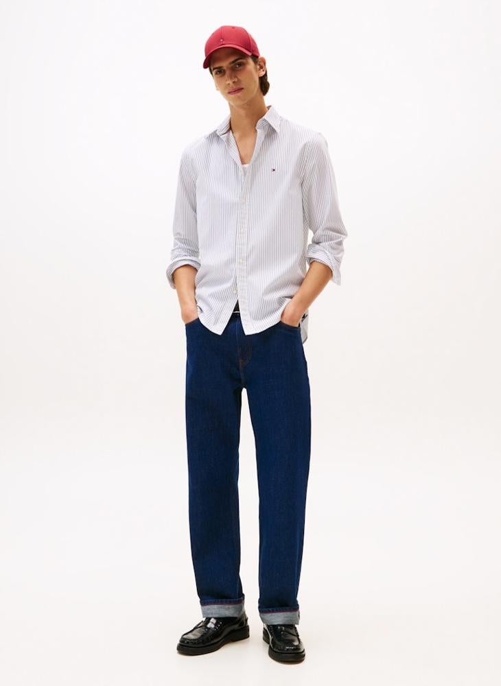 TOMMY HILFIGER TH Flex Regular Fit Poplin Shirt - Image 4