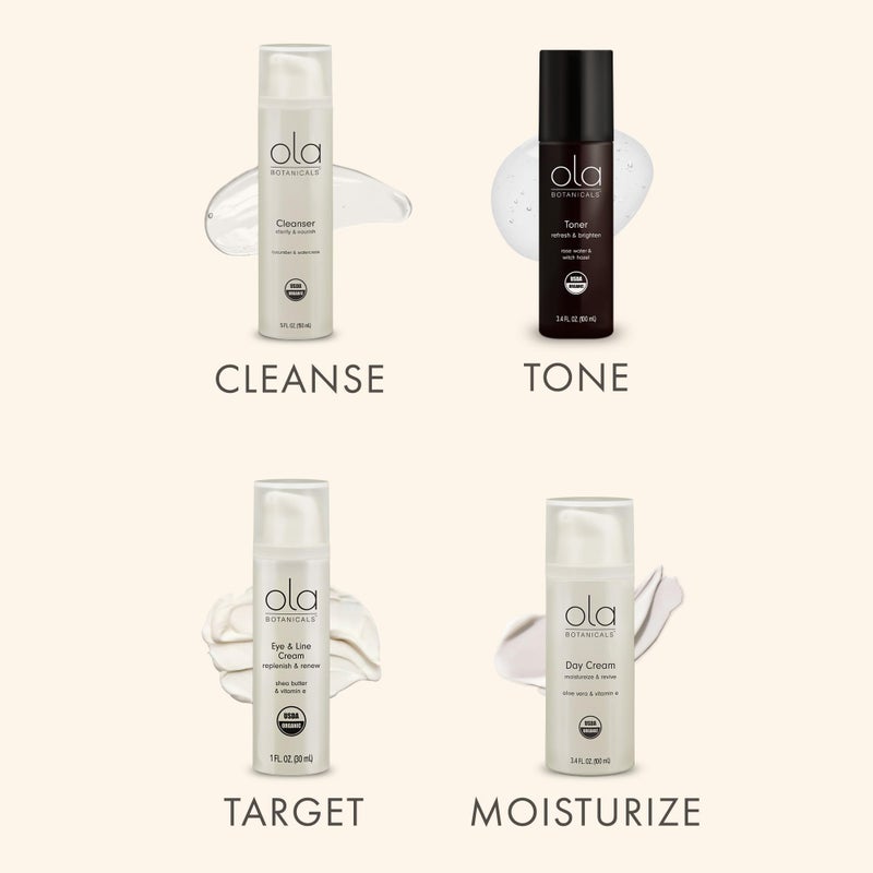 Dr. Mercola Ola Botanicals Organic Cleanser (5 Fl. Oz.), 1 Bottle, Clarify & Nourish Skin, Certified USDA Organic, Gluten Free, Soy Free, Dr. Mercola - Image 5