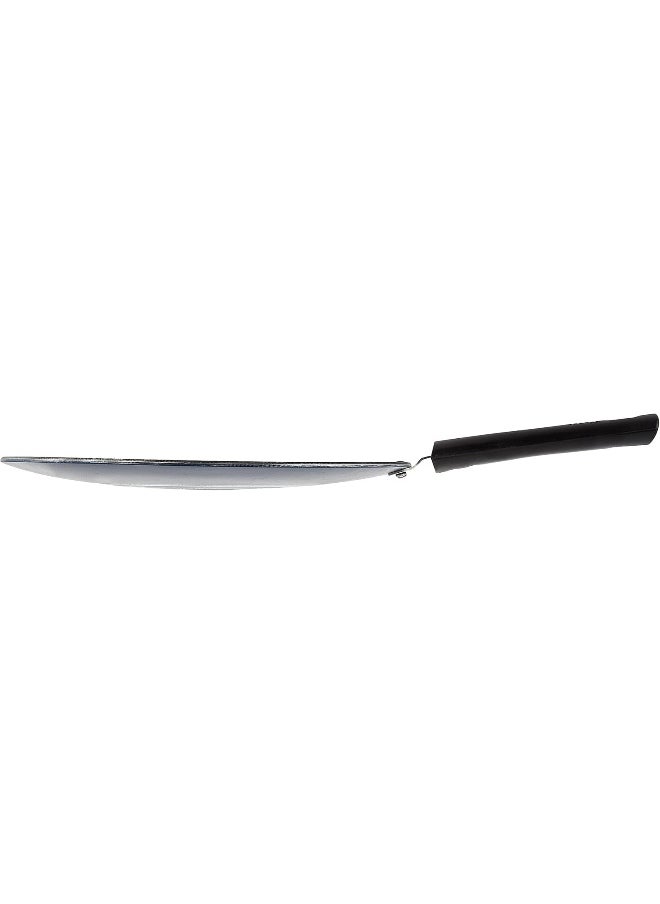 RAJ - Raj Curved Tawa Fry Pan with Handle, 30 CM, Black, KT0002, Suitable for Dosa, Crepe, Pancake, Omelette, Chapati, Roti, Paratha - Image 1