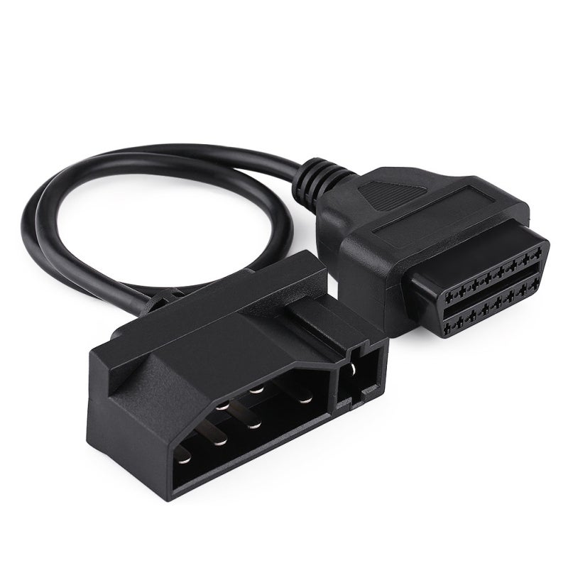 OBD2 Adapter Cable 7 Pin to 16 Pin Brand New Diagnostic Cable - High Reliability Professional Manufacturing for Ford 7 Pin Female Interface Vehicles - Image 3