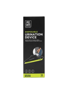PEESAFE Pee Safe Foldable & Disposable Female Urination Device 12 Funnels | For Women, Pregnant Women, Joint Pain Patients & Travelers | Easy To Carry | Reduces The Risk Of Uti | Travel Friendly  - Image 1