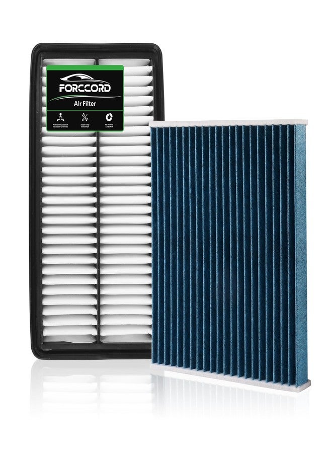Forccord 1Pcs HEPA Cabin Air Filter and 1Pcs Engine Air Filter Fit for Acura TLX 2021-2024 2025 L4 2.0L, Honda Odyssey 2018-2024 2025 Activated Carbon Cabin Filter Replacement CF11182 CA12061 - Image 4