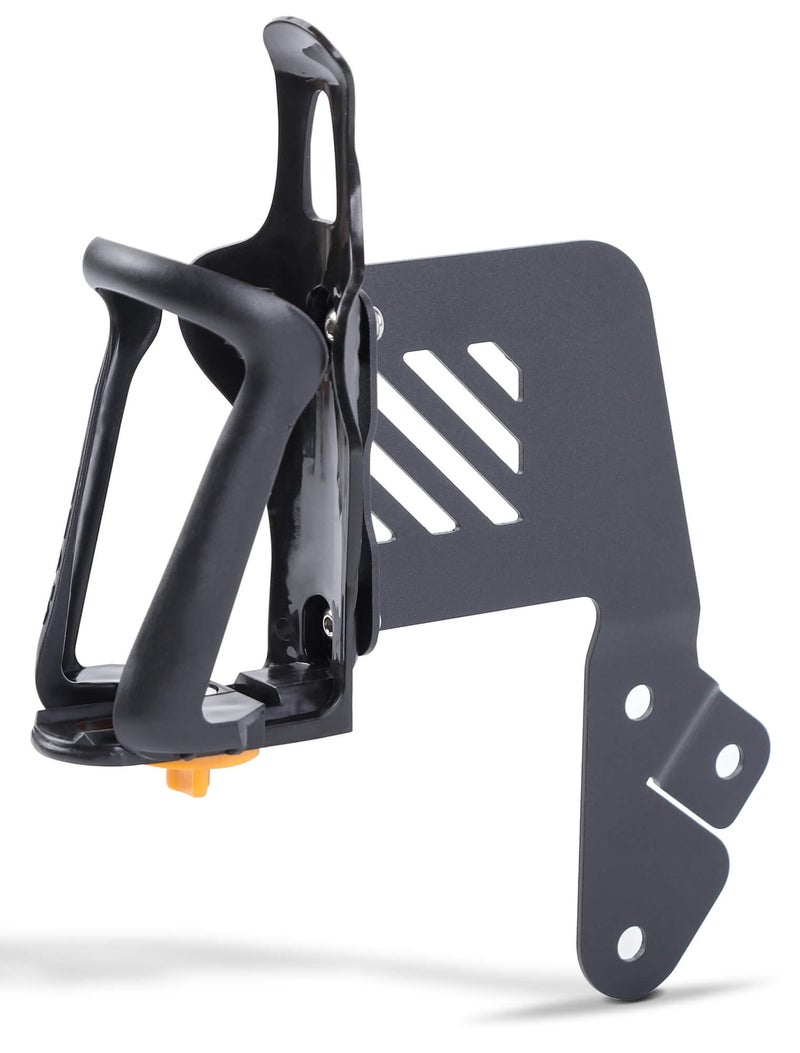Savadicar Door Cup Holder Compatible with Jeep Wrangler JL Gladiator JT 20182025 Fit Standard Bottles 22 to 31 Inch Extension Accessories for Jeep Left Side Black