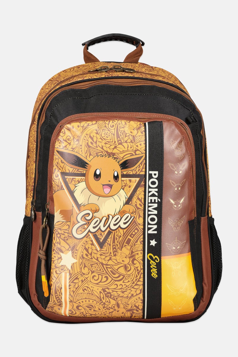 Pokemon Kids Boy Eevee Graphic Print Backpack, Multicolor - Image 1