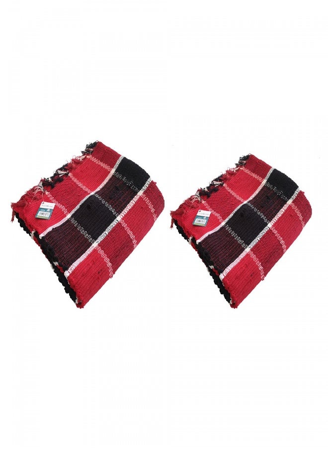 AL SANIDI - Outdoor mat for camping, Outdoor mat, Red, 85x210 Cm - Image 1