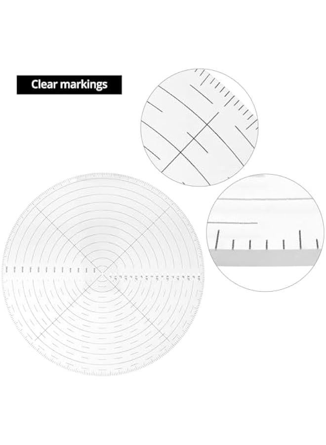 Arabest 10 Round Center Finder Compass with Clear Acrylic for Precise Circle Marking on Irregular Surfaces, Crafting, Woodworking, and Carpentry Tool  - Image 3