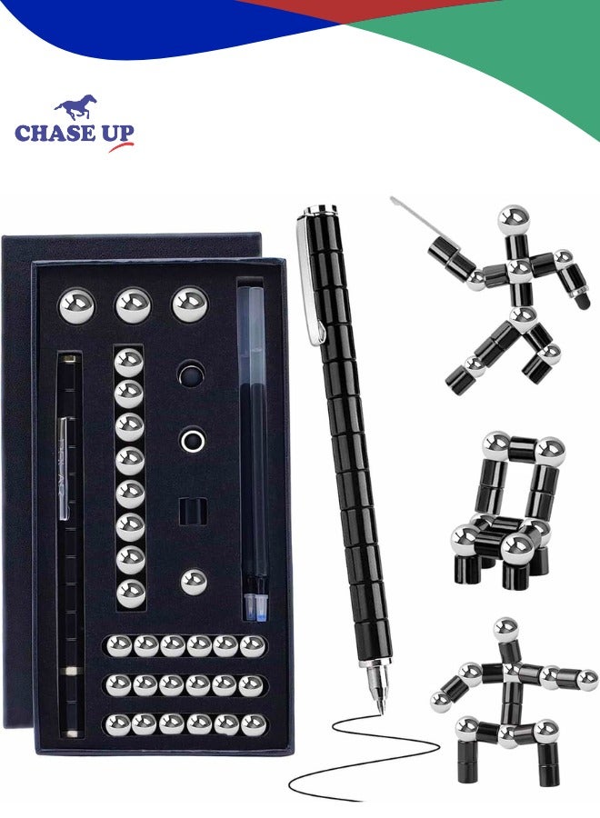 Chase Up Fidget Pen Gifts For Teenage Girls - Magnetic Pen Cool Gadgets Teen Boys Gift Ideas - Magnet Pen Cool Things For Adults Kids Teens - Best Gift For 10 11 12 13 14 15 Year Old Boy - Novelty Toy For 8-12 - Image 1