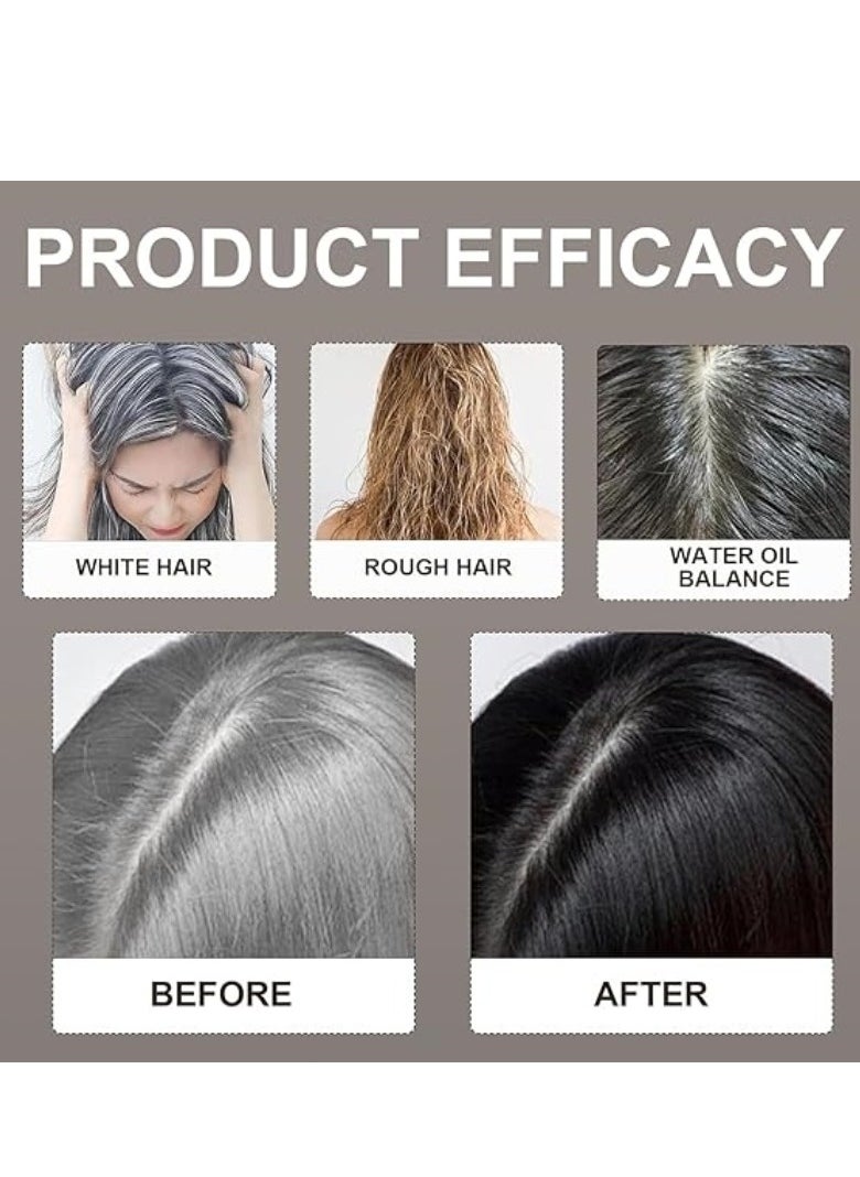 NOVA - Nova Hair Dye Shampoo, NovaHair Hair Dye Shampoo 3 in 1, Nova Hair Instant Dye Shampoo, Hair Color for Gray Hair Coverage, Long Lasting Hair Color Shampoo for Women & Men 200ml (Red) - Image 1