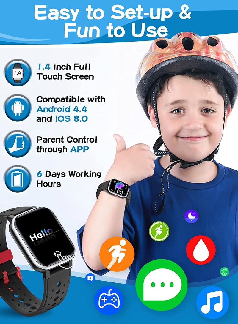 ZONEY ZONEY Smart Watch for Kids Teens, No Phone Needed Fitness - Main Image