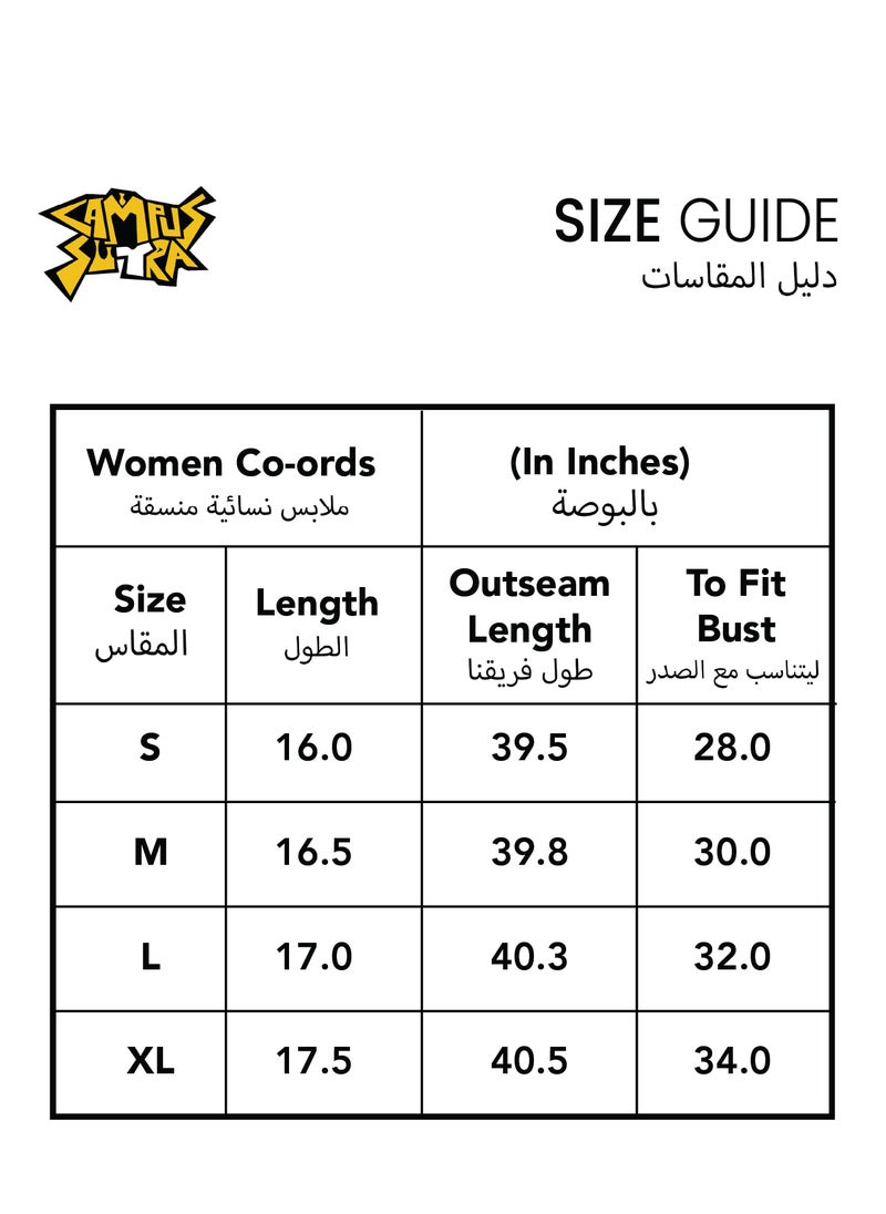 Campus Sutra Campus Sutra Women's Solid Black Co-Ord Set  - Image 4
