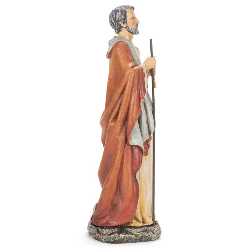 Roman Roman Joseph's Studio Inc.  St. Peter Figure  Renaissance Collection  10.5"" H  Resin and Stone  Religious Gift  Decoration  Collection  Durable  Long Lasting - Image 4