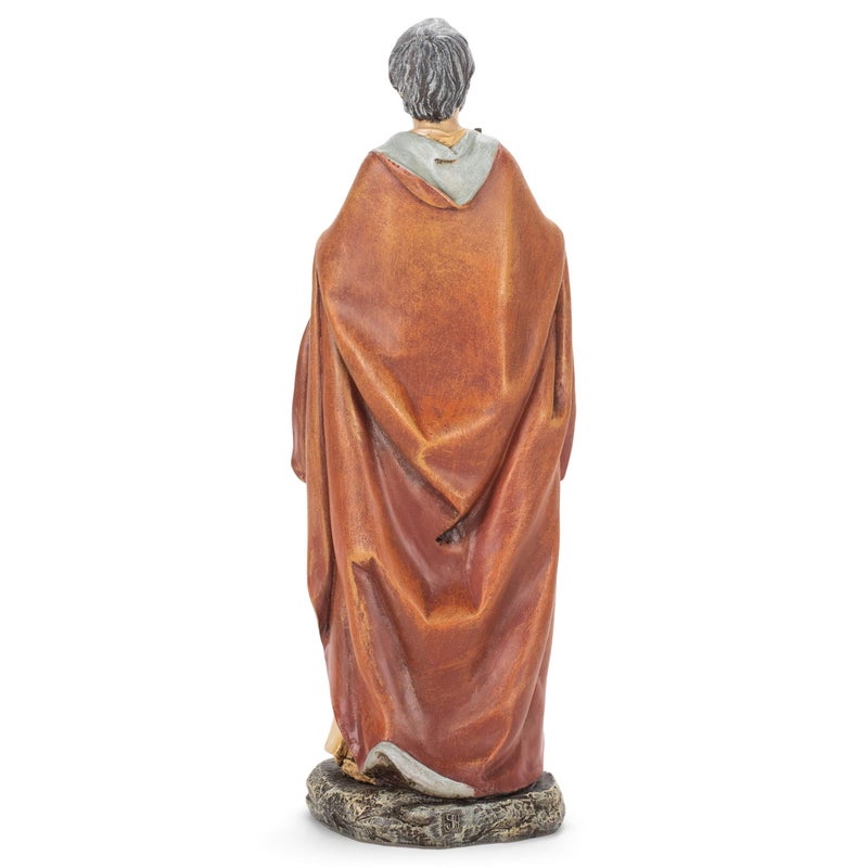 Roman Roman Joseph's Studio Inc.  St. Peter Figure  Renaissance Collection  10.5"" H  Resin and Stone  Religious Gift  Decoration  Collection  Durable  Long Lasting - Image 5