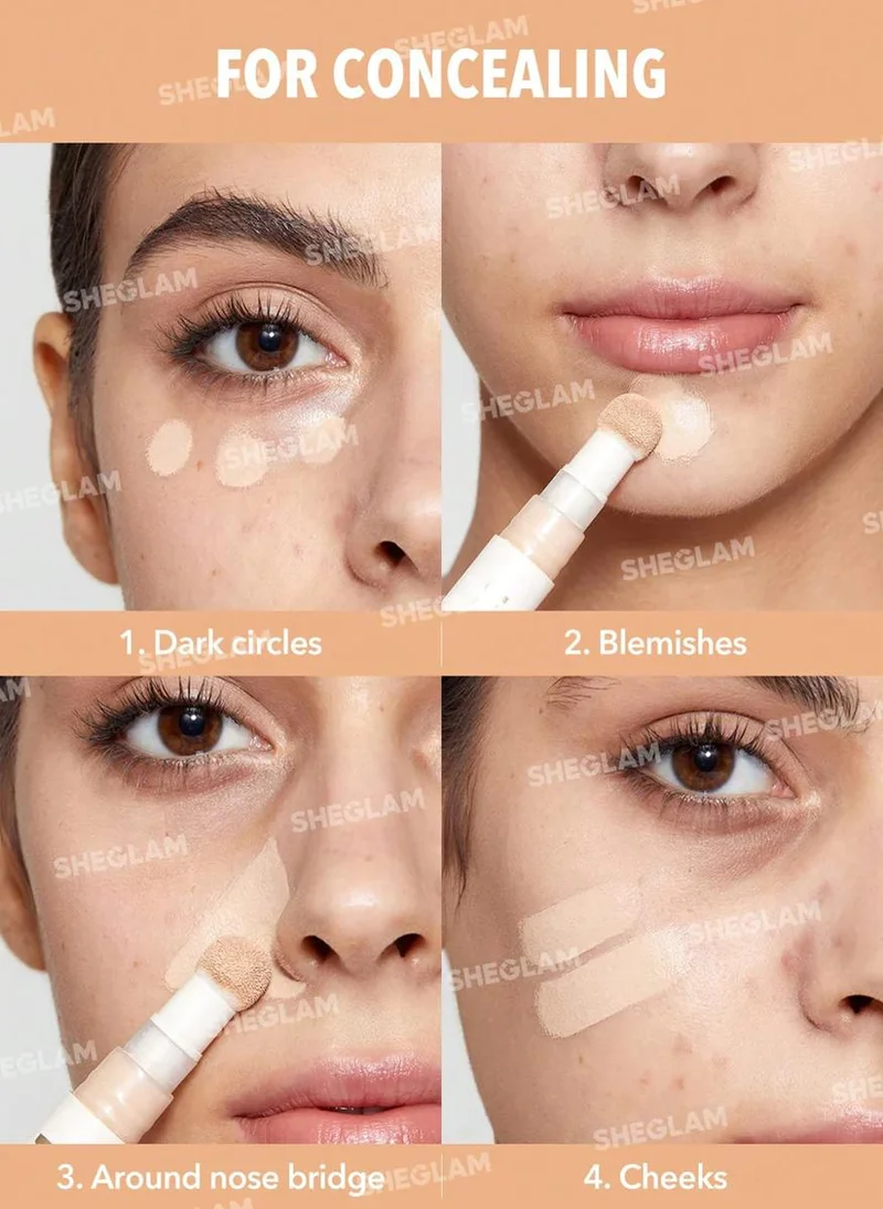 SHEGLAM Complexion Boost Concealer-Shell