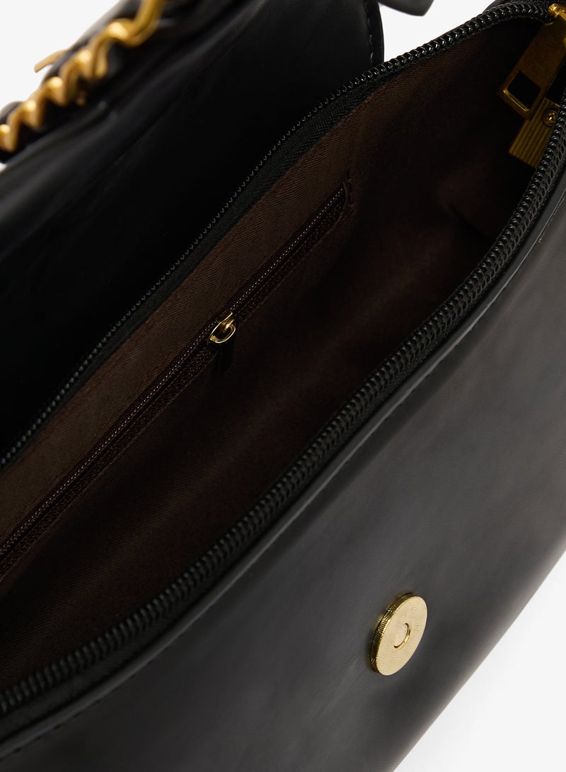 Ella Limited Edition Gold Accent Shoulder Bag - Image 4