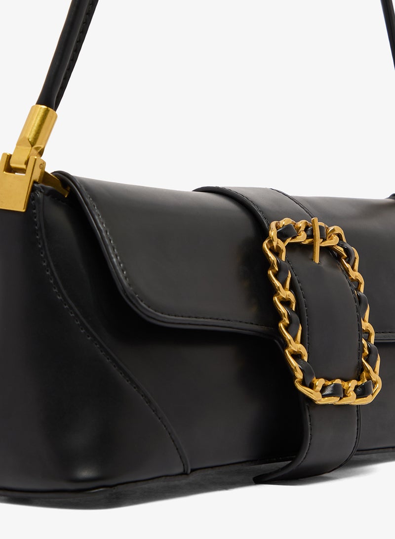 Ella Limited Edition Gold Accent Shoulder Bag - Image 3