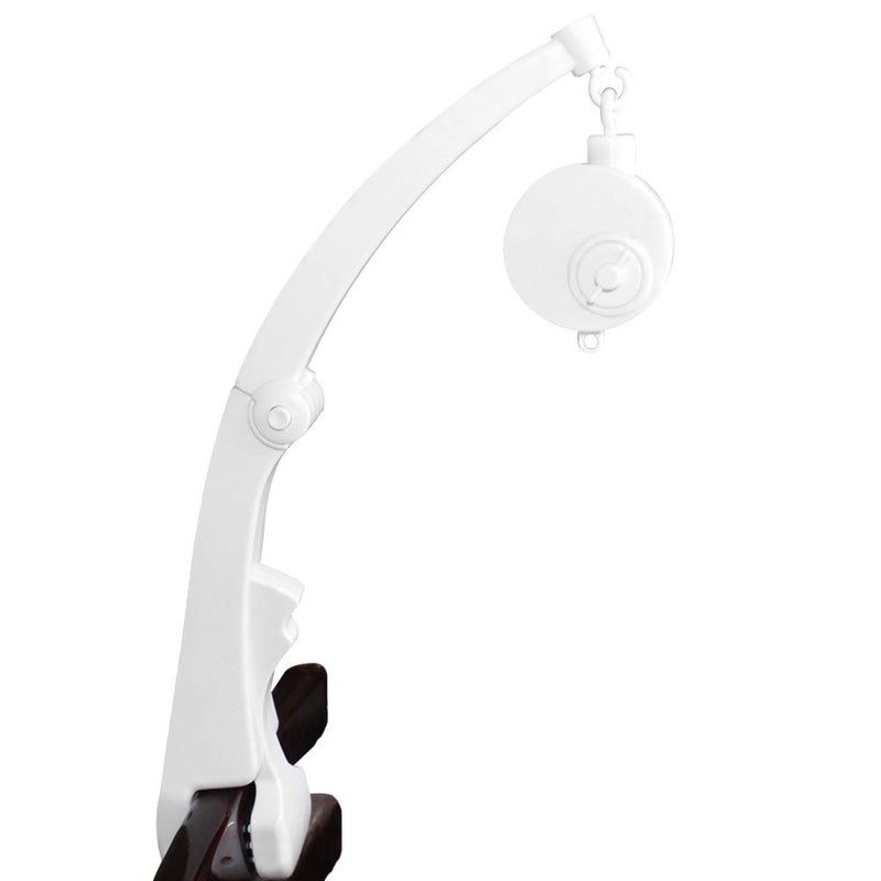 AFUNTA Baby Crib Mobile Arm with Music Box, Baby Crib Clip Music Holder Arm Bracket Nut Screw Box Mobile - Image 2