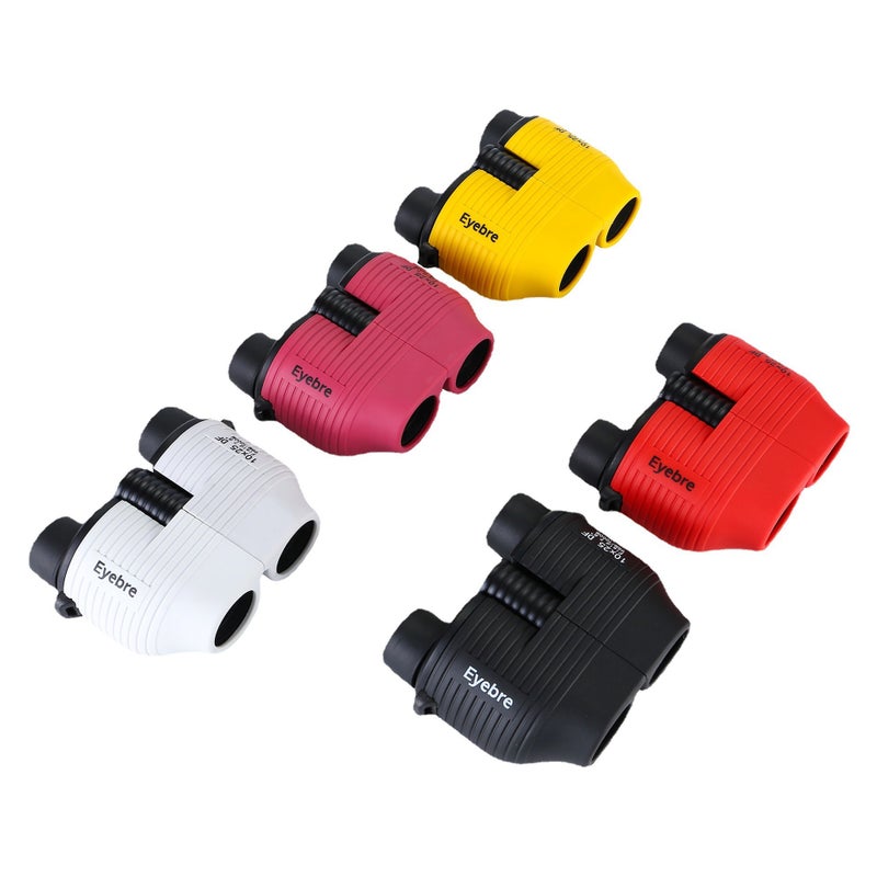 Generic Aiborui 10X25 automatic focusing focus-free binocular telescope high power HD portable glasses Yellow - Image 4