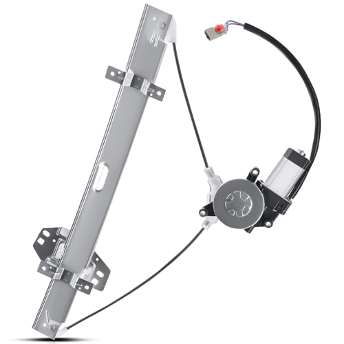 A-Premium Power Window Regulator with Motor Compatible with Honda Accord 1998-2002 Sedan Only Front Left Driver Side - Image 1