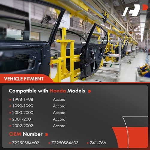 A-Premium Power Window Regulator with Motor Compatible with Honda Accord 1998-2002 Sedan Only Front Left Driver Side - Image 3