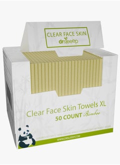 Clear Face Bamboo Towels XL 50 Count - Luxury - Sustainability - Soft - Hypoallergenic - Environmentally Friendly - pzsku/Z80CE34C26EFB91B83FA6Z/45/_/1740944295/b5f4d96f-1576-4994-acbe-3a125042c13d