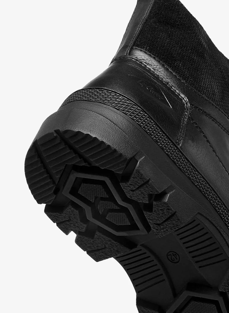 Lee Cooper BLACK Men Leather Ankle Boot for Men | Best Price UAE