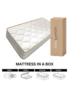 TOTAL COMFORT Total Comfort Barcelona Mattress I Thickness 22cm I Firm Feel for orthopedic support  - Image 4