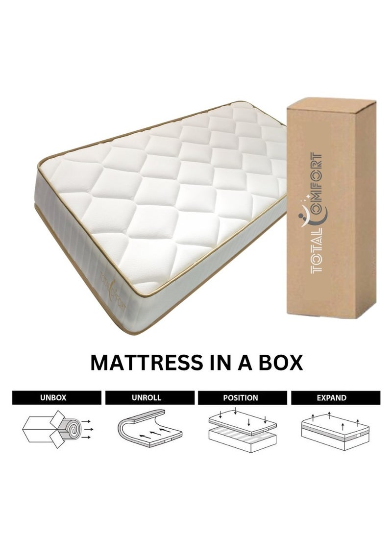 TOTAL COMFORT Total Comfort Barcelona Mattress I Thickness 22cm I Firm Feel for orthopedic support  - Image 4