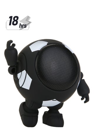M MIAOYAN New Robot Bluetooth Audio Soccer Robot Audio Cute Portable Small Steel Cannon TWS Bluetooth Audio Wireless Mini (Black) - pzsku/Z80CEB52DE93B8E68C5EDZ/45/1743924096/a2530d45-368c-40ae-8428-508308c0f9be
