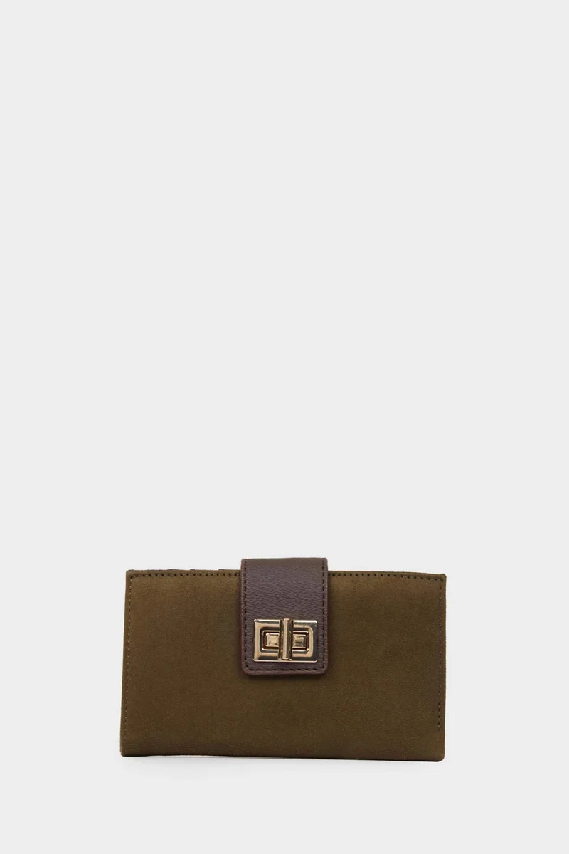 ديفاكتو Woman Faux Leather Wallets