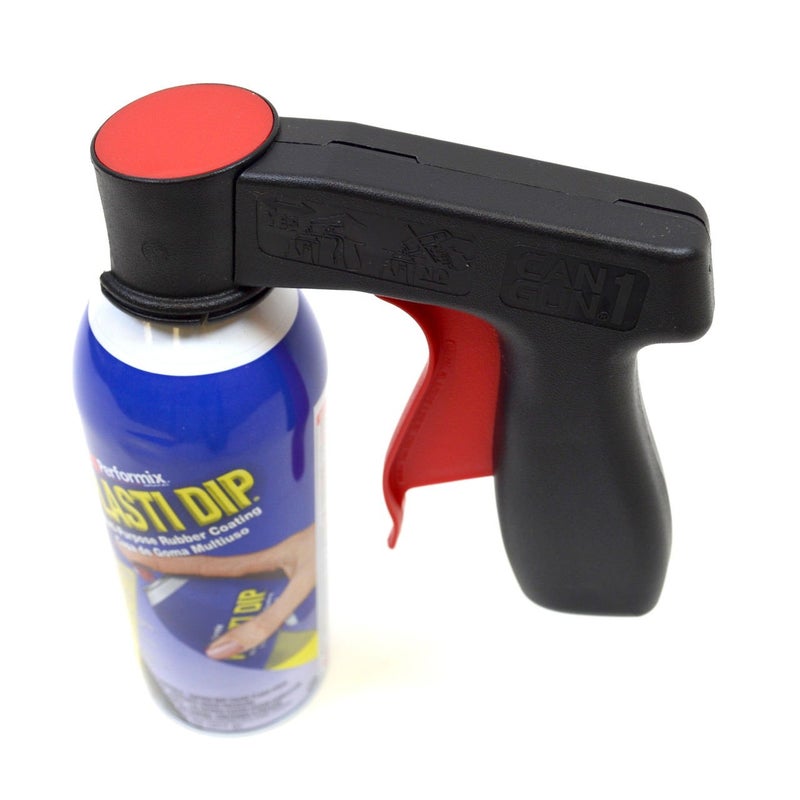 Plasti Dip Glossy Black Rim Kit, 11 oz Aerosol, Pack of 4 cans with bonus Cangun Tool - Combines both Color Coat and Gloss Finish - Image 3
