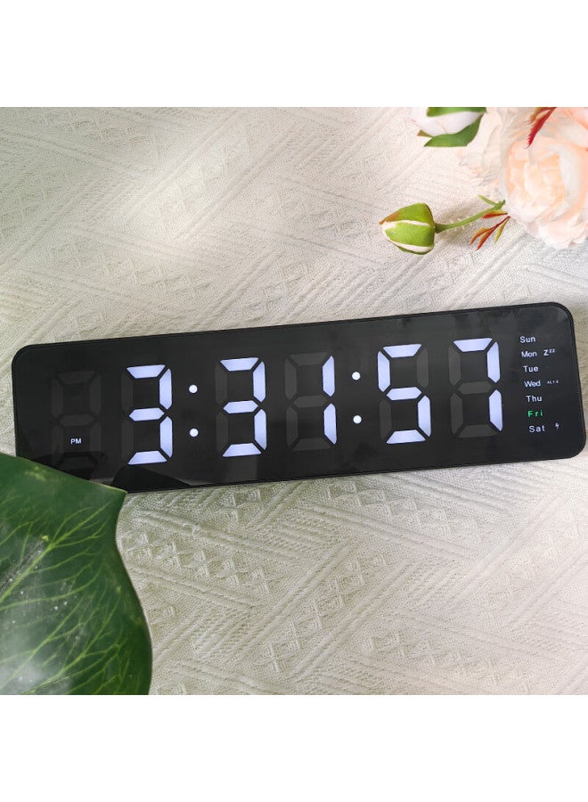 Momen Led Multifunctional Wifi Timekeeping Alarm Clock Large Screen Digital Electronic Clock Desktop Placement Clock Student Special - Image 4