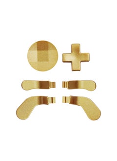 Xbox One Elite Series 1/2 Generation Elite Edition Handle Metal Pick Cross Key Accessories Replacement-Product Color:Gold