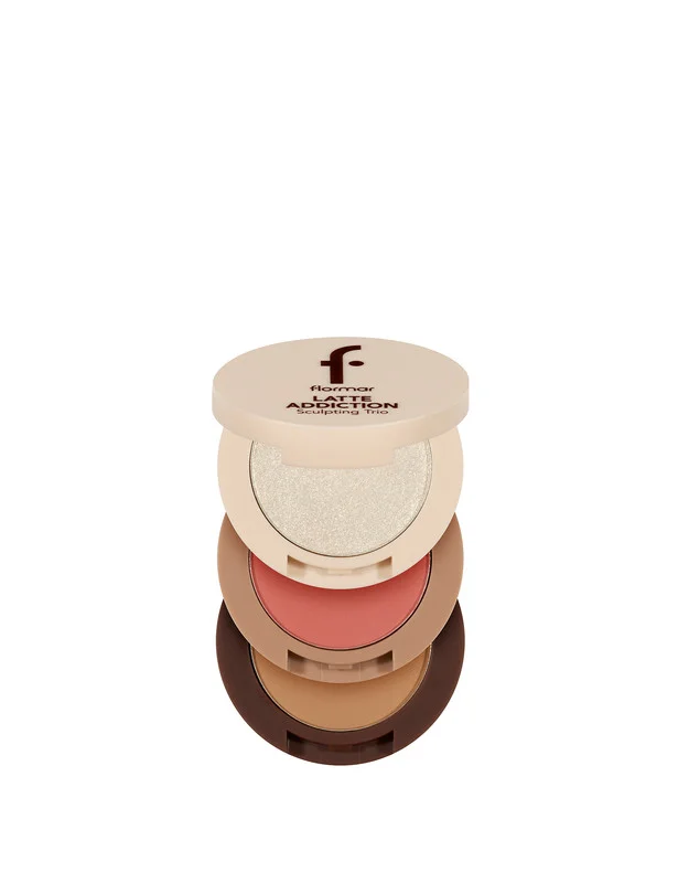 Flormar Latte Addiction Sculpting Trio - 001 Dremy Blend