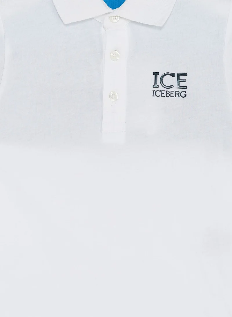 Ice Iceberg Kids Logo Polo