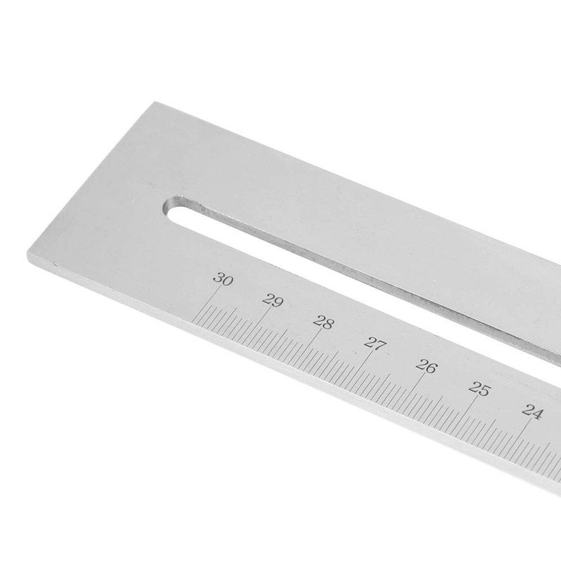 Stainless Steel Scriber Ruler 0 300mm Marking Tool Woodworking Measuring Gauge - Image 3