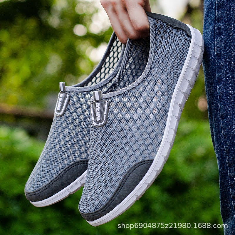 Casual Slip-On Beijing Style Sneakers Women's gray  - Image 3