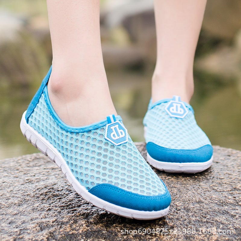 Casual Slip-On Beijing Style Sneakers Women's gray  - Image 2