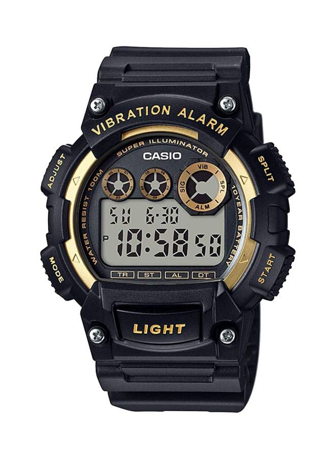 CASIO Men Youth Digital Watch W-735H-1A2VDF - 51 mm - Black - Image 1