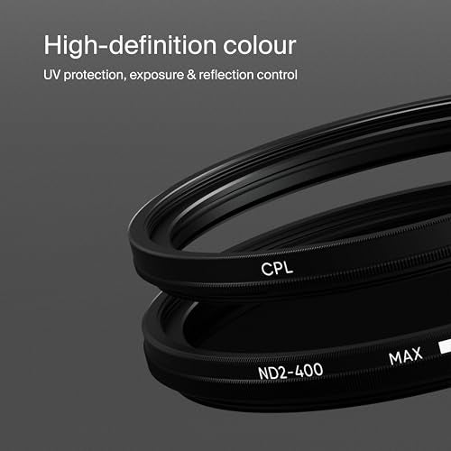 Urth 77mm Explore Filter Kit with UV, CPL and Variable ND2-400 Lens Filters - Image 4