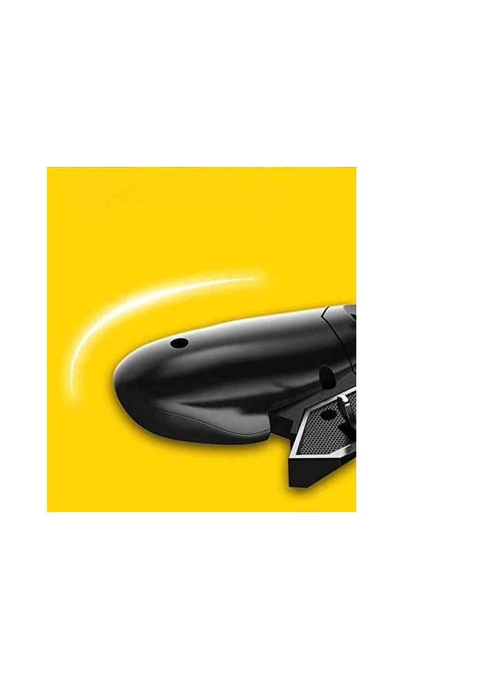 ميمو ميمو دراع تحكم لعبة ببجى وفورتى نيت ومعظم الالعاب - اسود - Ak66، ماكنتوش، USB  - Image 3