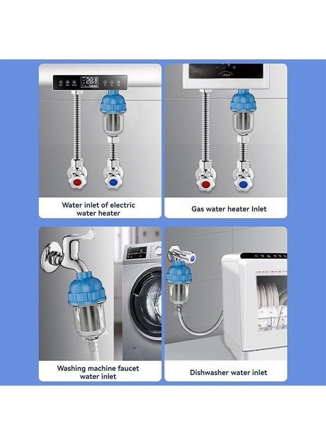 Home Water Filters for Showers with Hard Water, Whole House Scale Inhibitor Water Filter, Remove Scale Deposits to Effectively Protect Waters Heaters - Image 5