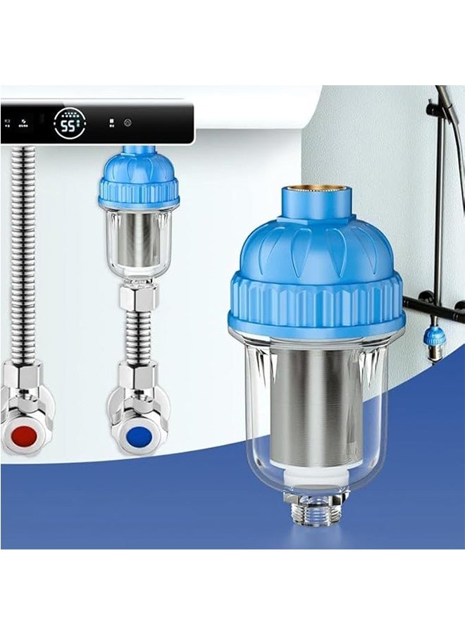 Home Water Filters for Showers with Hard Water, Whole House Scale Inhibitor Water Filter, Remove Scale Deposits to Effectively Protect Waters Heaters - Image 2