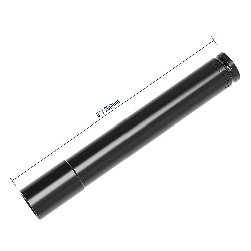 FOCMKEAS 2 Pcs 12 Inch Drive by 27mm Deep Impact Socket HeatTreated CRV Steel 8 Inch Length 6Point Metric Sizes - Image 3
