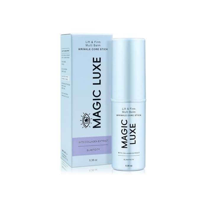 Magic Luxe Korean Under Eye Balm Stick, Luxe Under Eye Balm & Luxe Eye Cream Alternative, Hydrating Smoothing Multi Balm for Dark Circles, Puffiness & Fine Lines 0.38 Oz (Luxe Stick-1PCS)