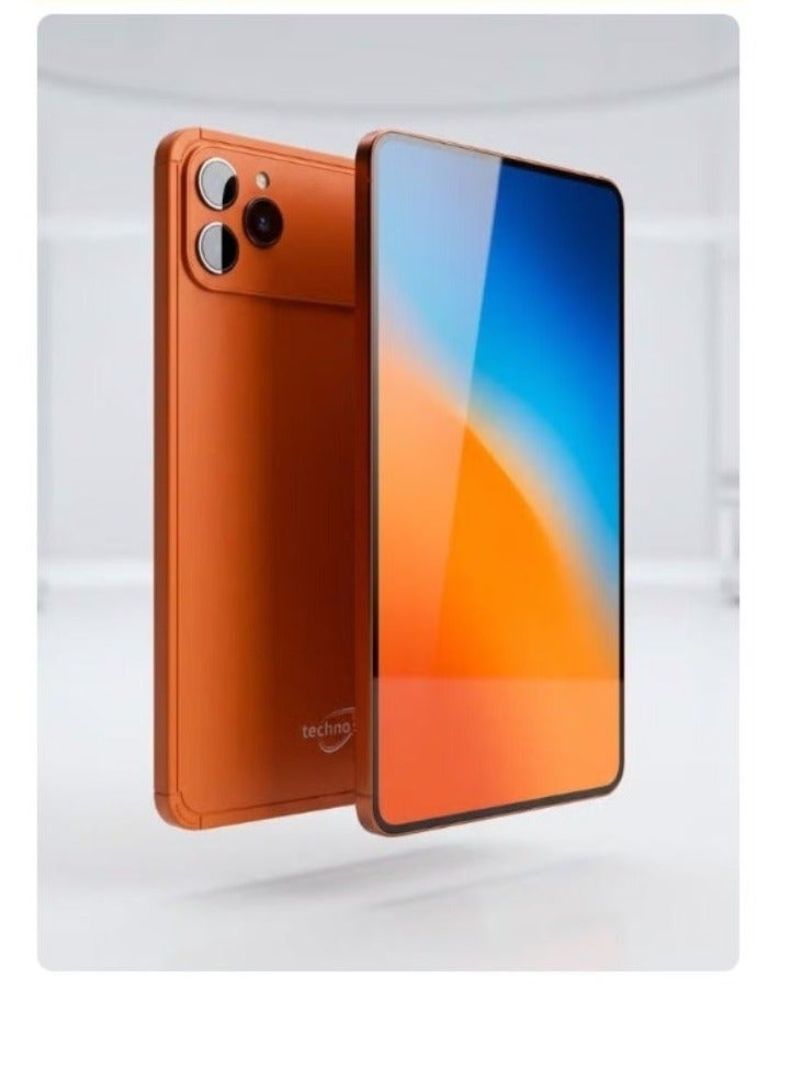  تكنو سكاي تابلت تكنو سكاي TB17 Pro Max شاشة IPS 10.1 بوصة سعة تخزين 1 تيرابايت برتقالي - Image 1