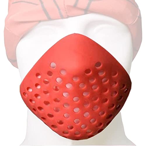 LonlyEagle 3D Mask Inner Bracket for Comfortable Mask Wearing-Internal Support Holder Frame for Balaclavas-Reusable Silicone Face Shell for Cosplay -Lower Half Face Protective for Airsoft/Paintball/BB Gun - Image 1