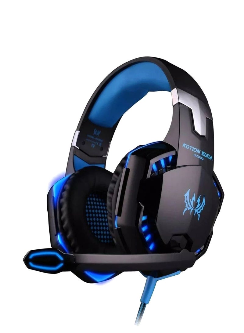 KOTION EACH G2000 Stereo Over-Ear Gaming Headphone With Mic For PS4/PS5/XOne/XSeries/NSwitch/PC - Image 1