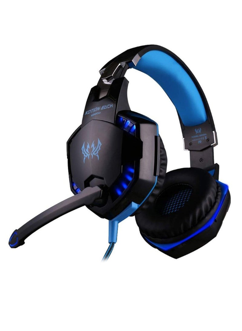 KOTION EACH G2000 Stereo Over-Ear Gaming Headphone With Mic For PS4/PS5/XOne/XSeries/NSwitch/PC - Image 2