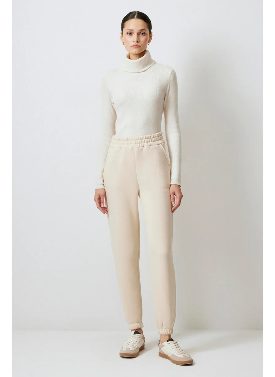 تاتشي Elastic Raised Knitted Trousers