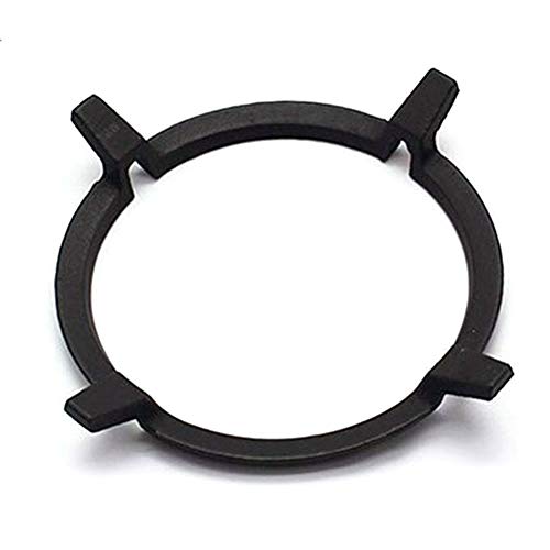 lanyinxianzi Cast Iron Wok Ring,Wok Rack,Universal Non Slip Cast Iron Wok Support Ring,Stove Trivets for Kitchen Wok Cooktop Range Pan Holder Stand Stove Rack Gas Stove Accessories - Image 1